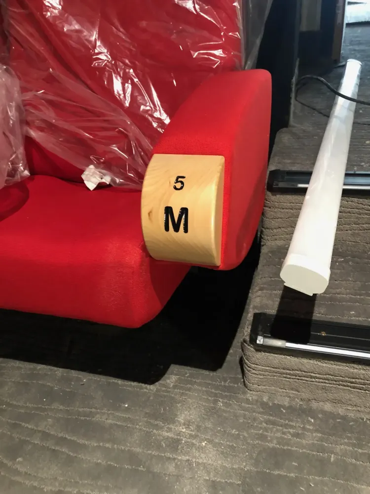 gravure bois siege cinema